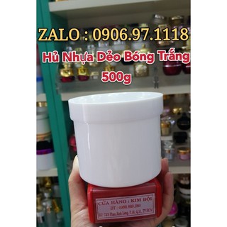 CHAI LỌ SANG CHIẾT MỸ PHẨM - Hủ Đựng Kem Body 500g