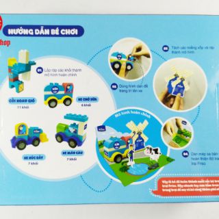 Bộ lắp ráp 3D trang trại Friso