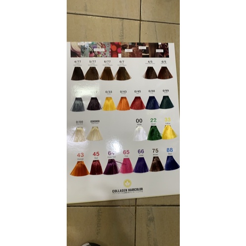 Màu nhuộm tóc viviton collagen