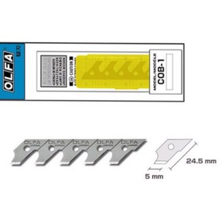 Lưỡi dao thay thế compa OLFA - 01 hộp