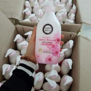 Sữa tắm happy bath bomatic cherry blossom