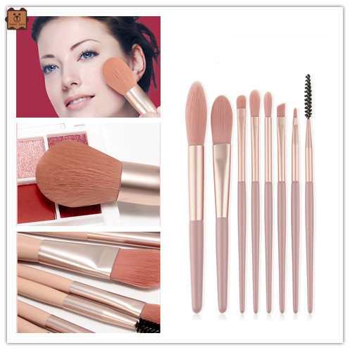 Bộ 8 Cọ Trang Điểm Mini Tiện Dụng Chất Lượng Cao