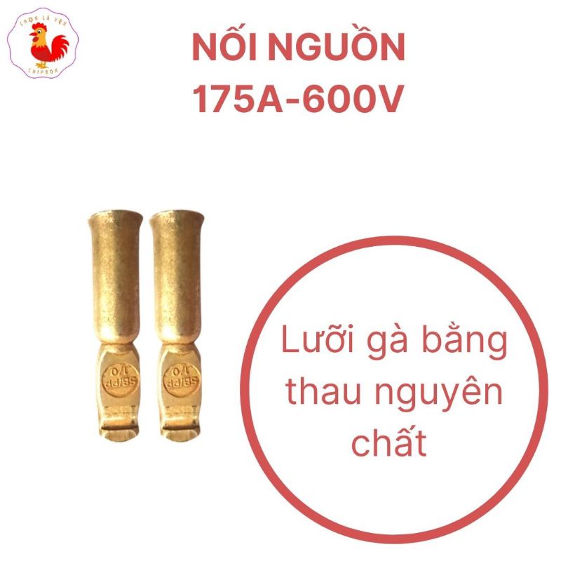 Giắc nối bình 175A 600V Anderson dành cho xe nâng điện - Hàng Đài Loan
