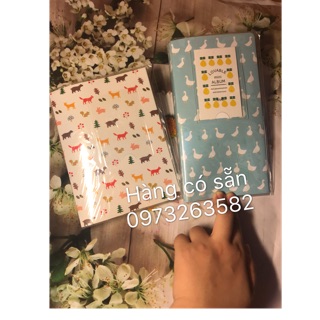 Album ảnh 10*7 tối đa 57 ảnh 4 mẫu hoa lá cành như hình
