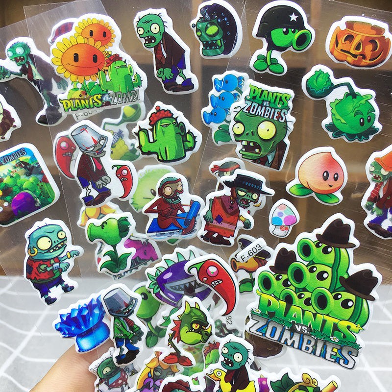 (đang Bán) Bộ Sticker Dán Tường Hình Zombie