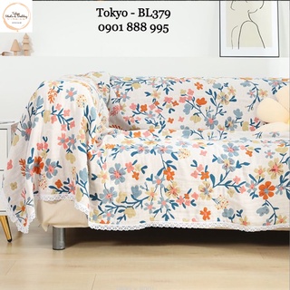 E11_Khăn Thảm Phủ Chăn Sofa Chất liệu Vải Xô Sợi Organic - Dòng cao cấp vượt trội