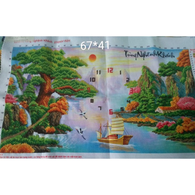Tranh thêu thành phẩm