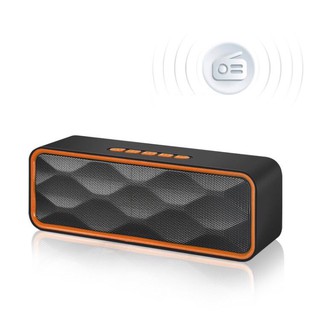 Loa Bluetooth SC211 mini, Loa Di Động Nghe Nhạc Cực Tốt Âm Bass Chuẩn Pin Khủng Nghe Lâu Bảo Hành Chính Hãng 1 Đổi 1