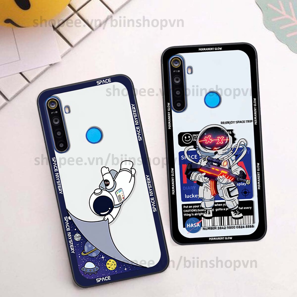 Ốp Realme 5 / 5 Pro / C3 phi hành gia vũ trụ space.x siêu đẹp, thời trang