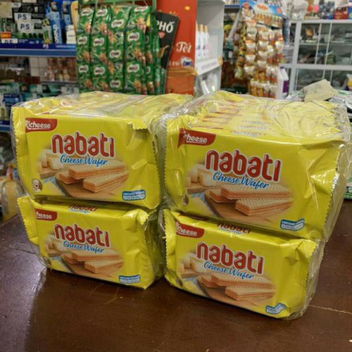 Bánh xốp Nabati phô mai giòn ngon lốc 10 gói