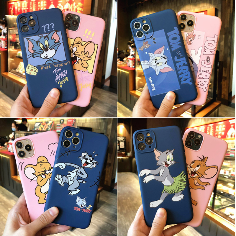 Ốp Lưng In Hình Tom & Jerry Xinh Xắn Cho Samsung Galaxy S20 Fe / S20 Lite / M31S / A42 / A12 5g
