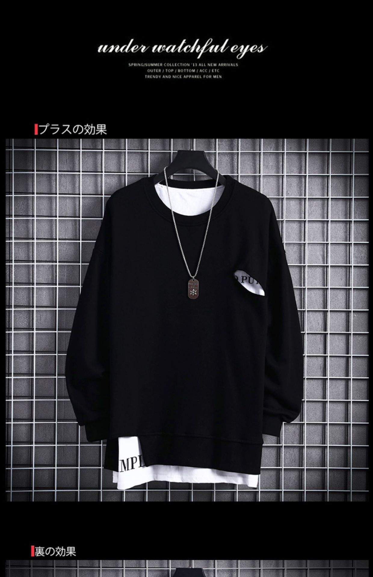 Áo Sweater Cổ Tròn Tay Dài Dáng Rộng Rách Phong Cách Hip Hop Mới Cho Nam Giới 2021 | BigBuy360 - bigbuy360.vn