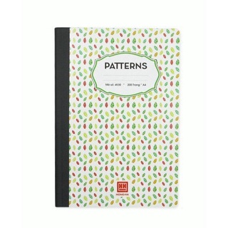Sổ kẻ ngang Hồng Hà 200 trang Patterns (4530)