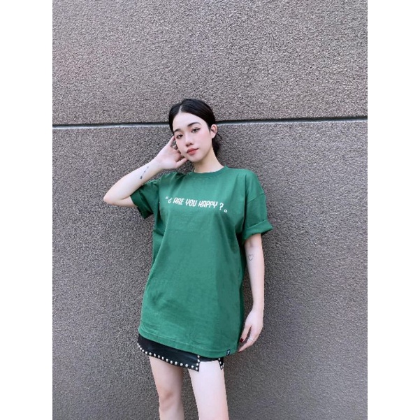 Áo thun tay lỡ nam nữ unisex form rộng My MOOD; HAPPY; XƯƠNG CÁ ullzang vải cotton mịn giá rẻ mặc đơn đôi nhóm