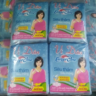🌷4 gói băng vệ sinh vì dân siêu mỏng gói 7 miếng