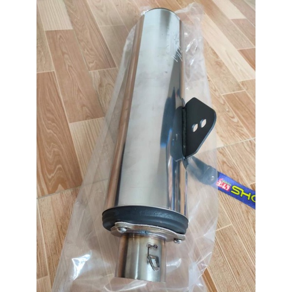 [ảnh thật]lon bô cbr hàng 1:1, cổ inox 2 khúc cho tất cả các dòng xe ex150, winner v1, winner x, raider, satria, sonic