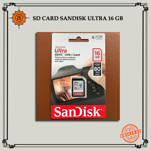 Thẻ Nhớ Sdhc Sandisk 16gb