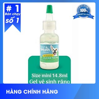 Tropiclean Gel làm sạch răng miệng cho chó lọ nhỏ 14,8ml