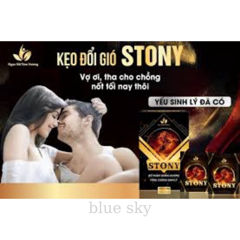 kẹo đổi gió STONY tăng cường sinh lý cho phái mạnh lẻ 2 viên