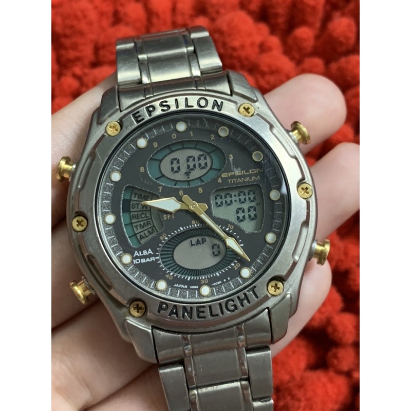 Đồng hồ Nam Epsilon hàng si TITANIUM