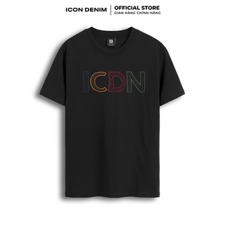 Áo Thun Nam ICON DENIM Dáng Suông Thêu ICDN Color