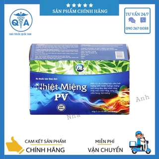 NHIỆT MIỆNG PV Hộp 50 viên giúp giảm nhiệt miệng, hôi miêng