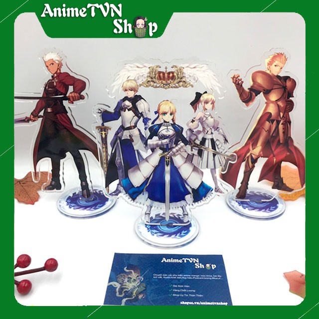 Tượng Mica Standee anime/manga FATE stay night Cuộc Chiến Chén Thánh - Nhựa Cứng Acrylic In nhiều chi tiết sắc nét