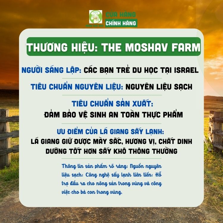Lá Giang Khô Sấy Lạnh Canh Gà Lá Giang Canh Chua Lá Lồm Vị Chua Thanh Ăn Ngon Miệng The Moshav Farm 15gr