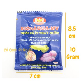 Men tạo vi sinh Mai Việt BIOnAQUA-MV 10g cho hồ cá