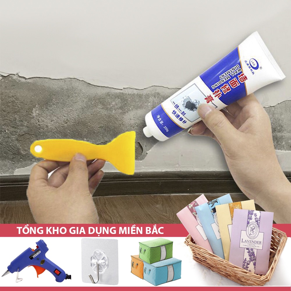 [Tổng Kho Sỉ] Sơn Chát Bồi Sửa Tường - Sửa Trần Thạch Cao - Bả Sửa Vết Nứt - Vết Bẩn - Sửa Vỡ Tường Siêu Năng
