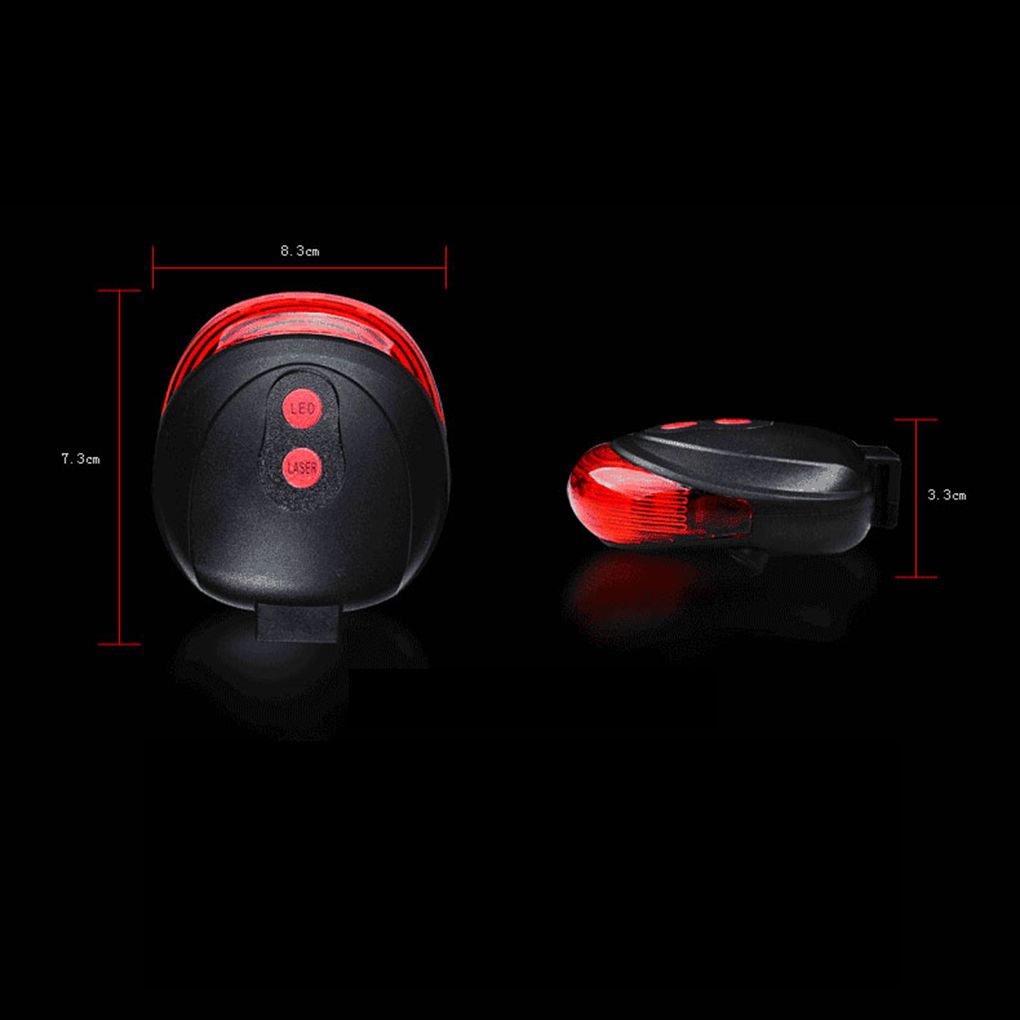 [Global] Mountain Bike Road Cycling LED Taillight Bicycle Night Cycling Rear Lamp Warning Alert Light