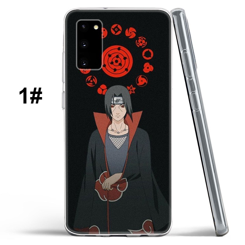 Ốp điện thoại silicon mềm hình Anime Naruto Itachi 2YF cho Samsung Galaxy S10 S10E S9 S8 Plus S7 Edge S8+ S9+ S7Edge