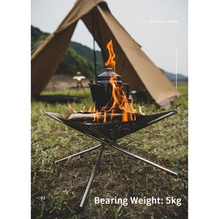 Bếp nướng củi/than gấp gọn naturehike nh20sk001