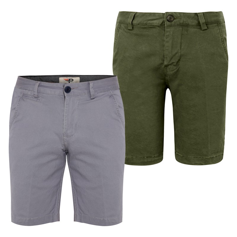 [Mã FAMALLT5 giảm 15% đơn 150K] Quần short kaki co giãn Pigofashion cao cấp PSK03 (màu ghi chú) | BigBuy360 - bigbuy360.vn