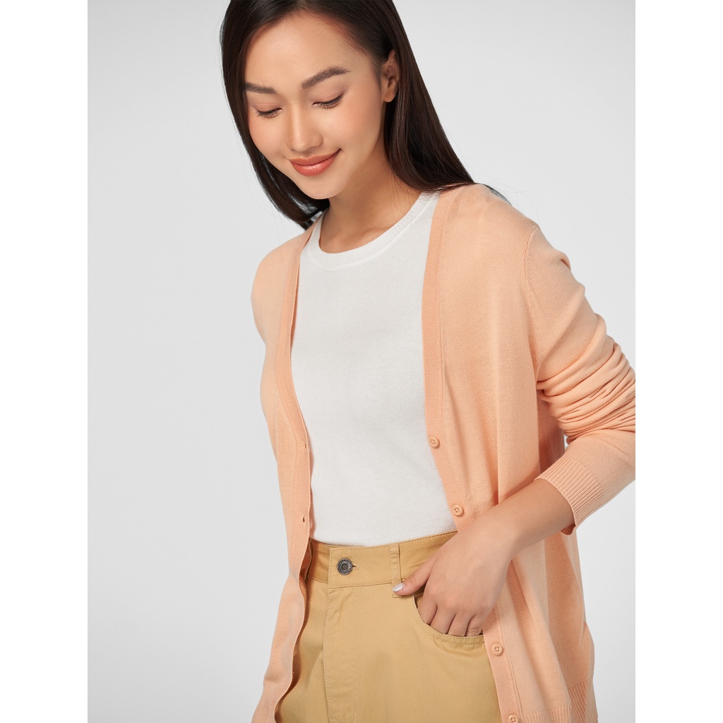 Áo khoác len nữ CANIFA dáng dài - 6TC19S001