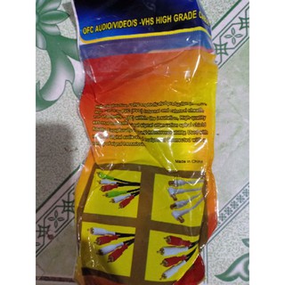 Dây giắc av 3,5 ra 2 av