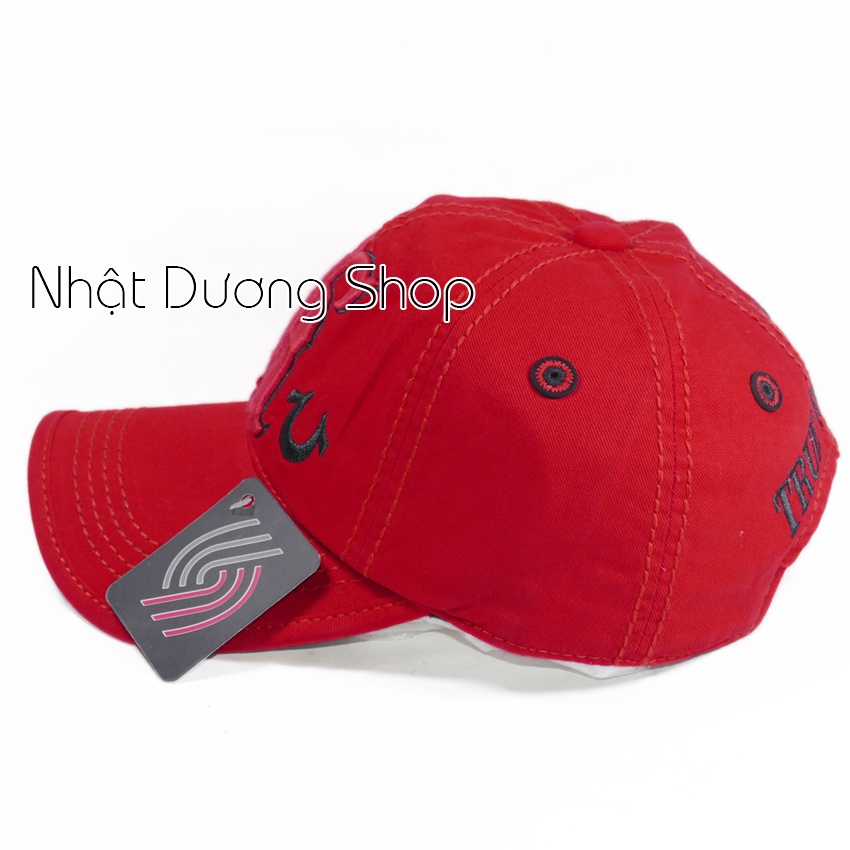 Nón ông địa thật cao cấp, mũ ông địa vải Kaki cao cấp đẹp, sang trọng, kết True Religion làm chắc chắn