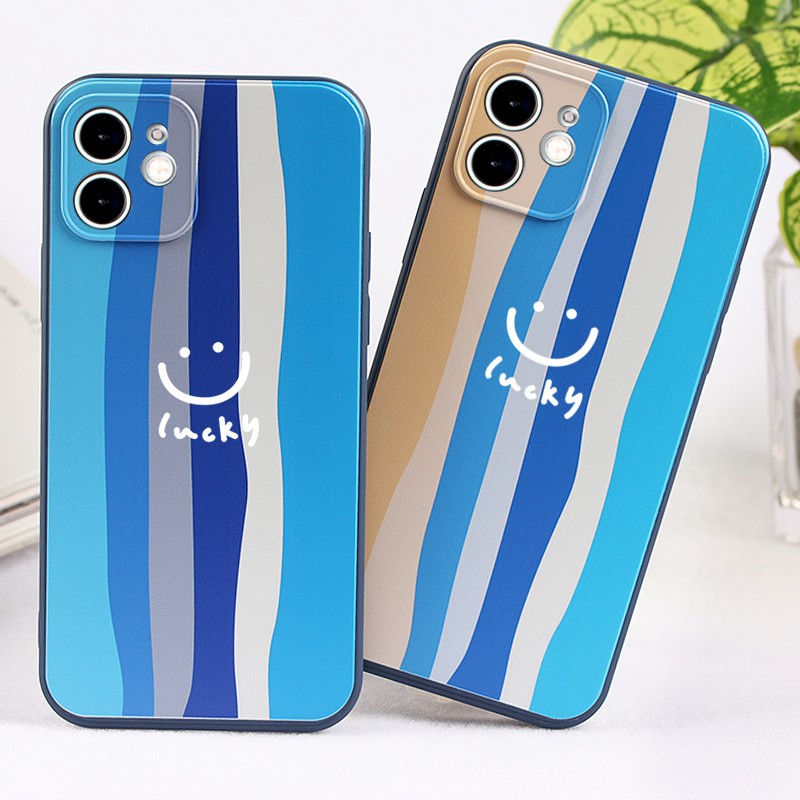 Ốp lưng JURSUE mềm hình cặp đôi dễ thương đẹp cho iPhone 13 12 11 Pro Max SE 2020 X XR XS ip 8 7 6 6S Plus kute Y354