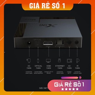 Android TV Box X96 Mate - Android 10, Ram 4GB (shopmh59)