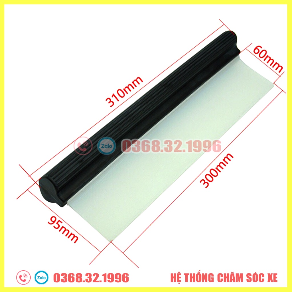 Gạt nước silicon cầm tay cao cấp, gạt ô tô, xe hơi, gương kính