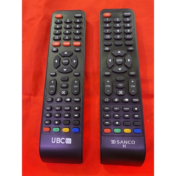 REMOTE ĐIỀU KHIỂN TIVI UBC,SANCO HÀNG XỊN ĐẸP