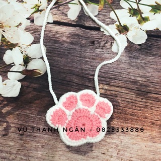 Túi đựng tỏi hình bàn chân cún 🐾