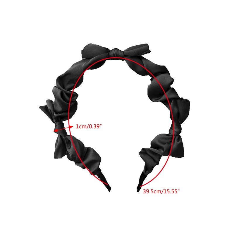 Flgo Băng Đô Nơ Ruy Băng Xếp Ly Thanh Lịch Trang Trí Sự Kiện Sân Khấu Trình Diễn Sân Khấu Đặc Biệt