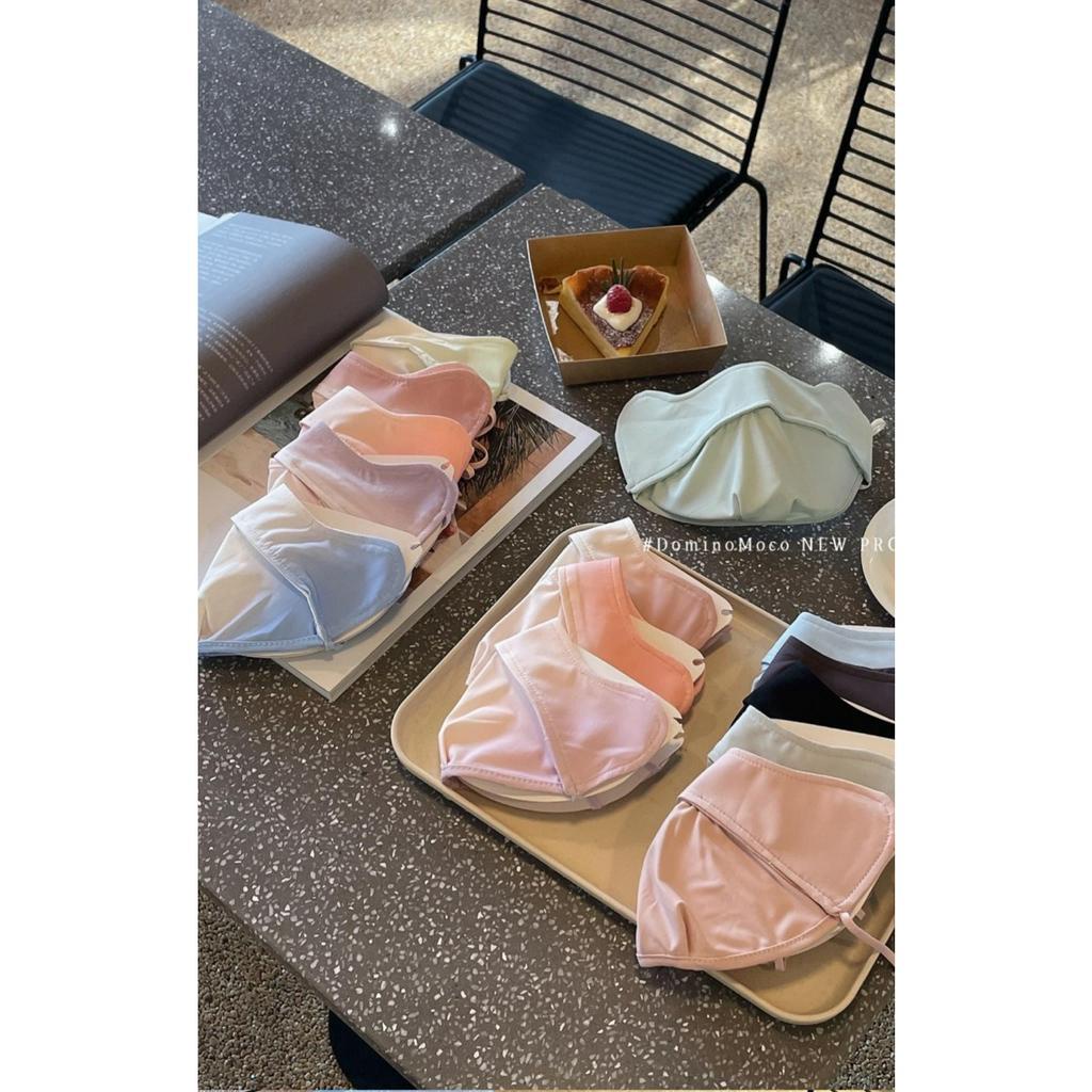 Khẩu Trang Ngăn Tia UV UPF 50+ DOMINOMOCO Hàn Quốc Mềm Mịn