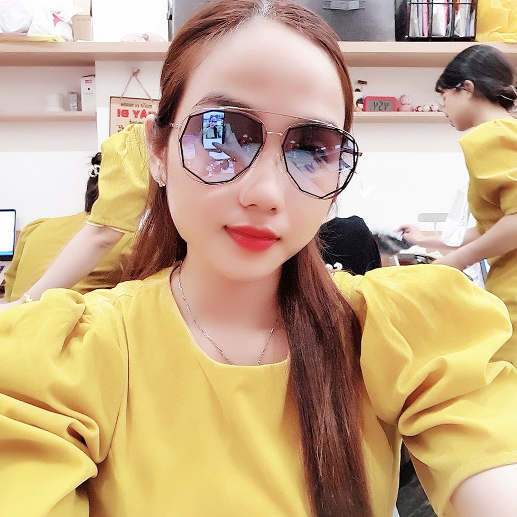 Kính mát nam nữ thời trang McQueen MQ0175SA 004 chính hãng