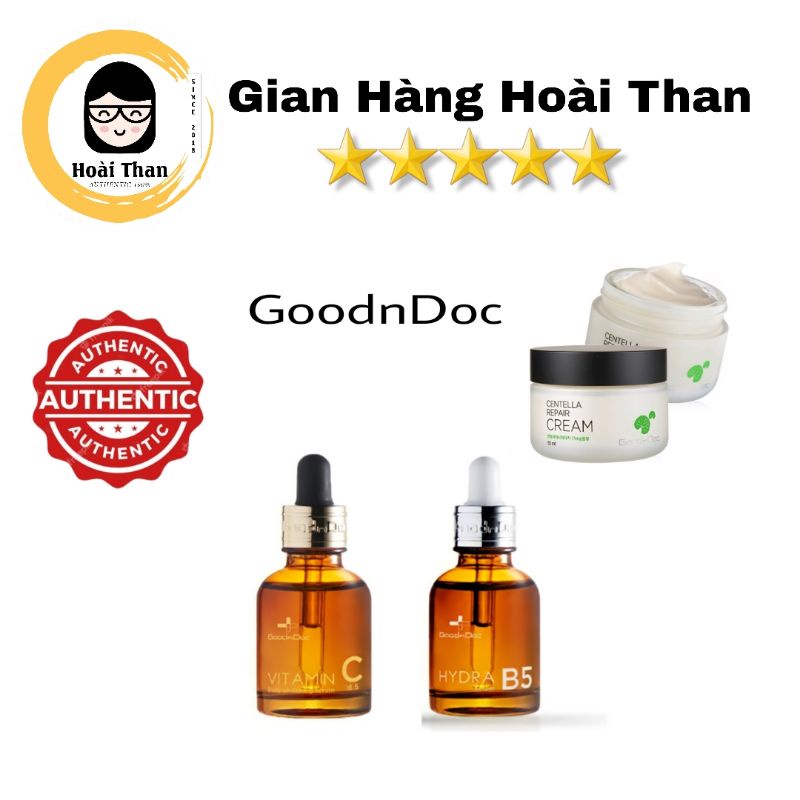 Serum Cấp ẩm, phục hồi, dưỡng trắng Goodndoc