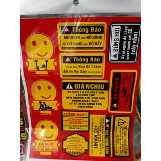Tem logo decal - Tem nổi - Tem dán xe - 22