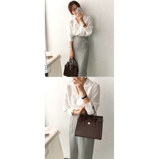 SƠ MI CÔNG SỞ CỔ VEST HITHOT 2020 (ẢNH THẬT)
