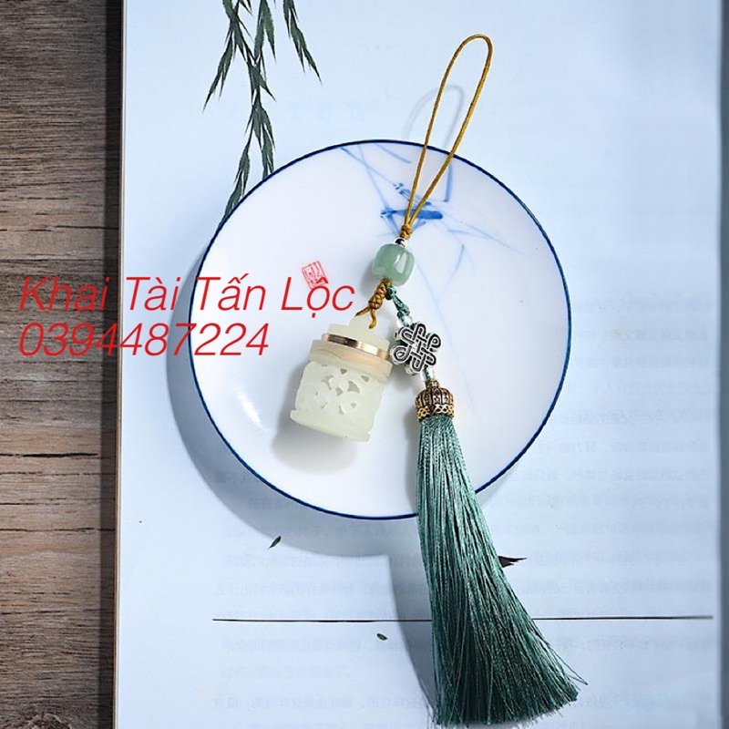 Dây treo phát sáng phong thủy lưu trữ hương móc xe , điện thoại tài Lộc , bình an