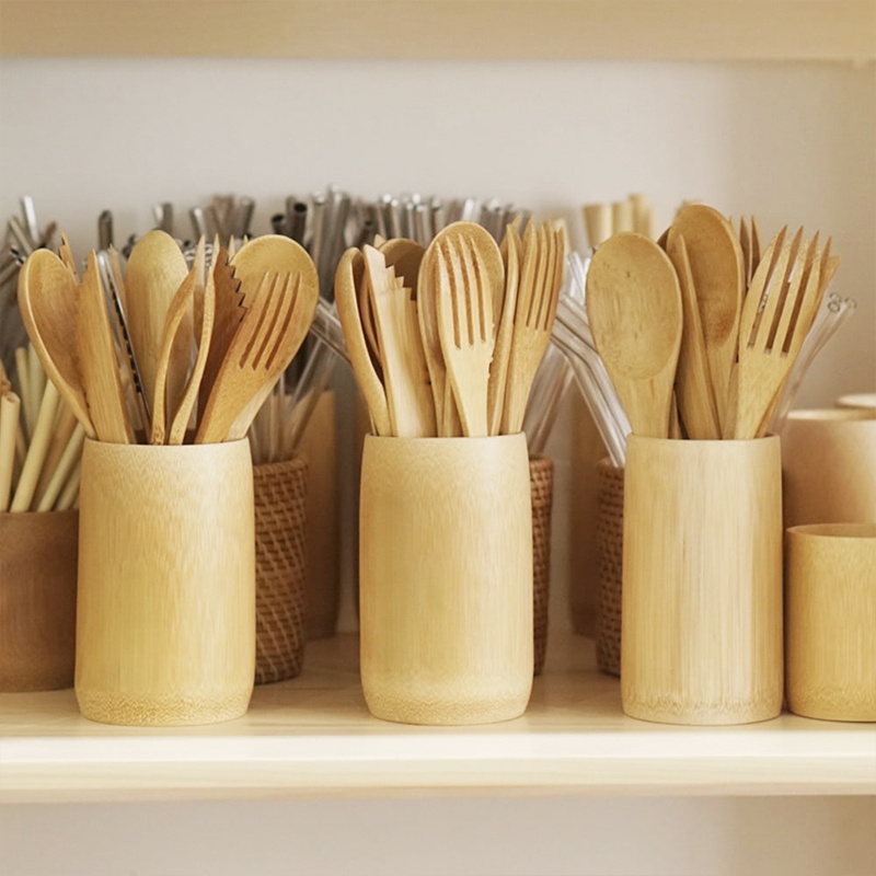 Dao, Thìa , Nĩa bằng tre dành cho cá nhân/du lịch ECOHUB